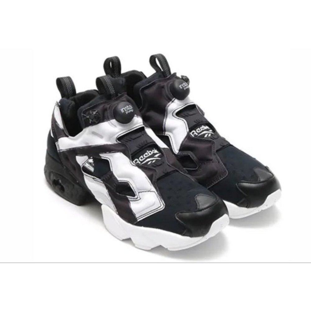 Reebok Insta Pump Fury Vector Logo black white sneakers shoes basketball